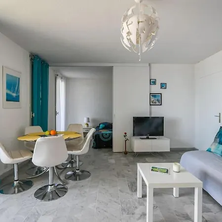 Le Seventies - Vue Port - Parking Prive - Etage Eleve - Pyramide Apartamento