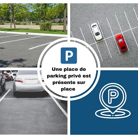 Le Seventies - Vue Port - Parking Prive - Etage Eleve - Pyramide 아파트 *