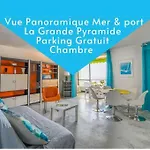 Le Seventies - Vue Port - Parking Prive - Etage Eleve - Pyramide Апартаменты *