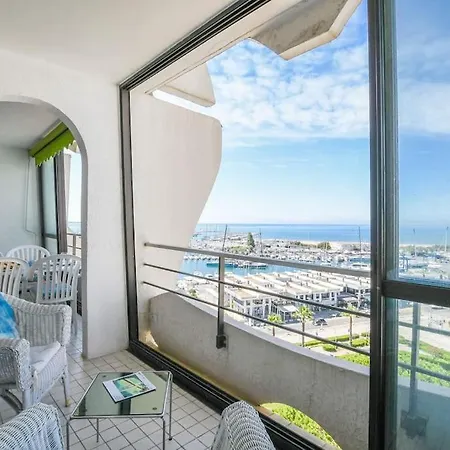 Le Seventies - Vue Port - Parking Prive - Etage Eleve - Pyramide * La Grande Motte